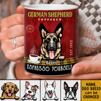 Thumbnail for Dog Espresso yourself Personalized Mug, Gift for Dog Lovers AO