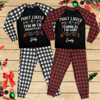 Thumbnail for Personalized Raglan Pajamas Set - Christmas Gift For Family - Official Sleepshirt Merchize