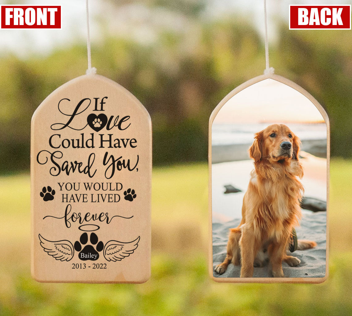 If love could saved you - Personalized Wind Chimes AZ