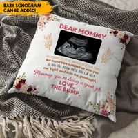 Thumbnail for Hug This Pillow – Ultrasound Pillow Gift For Mom To Be AD