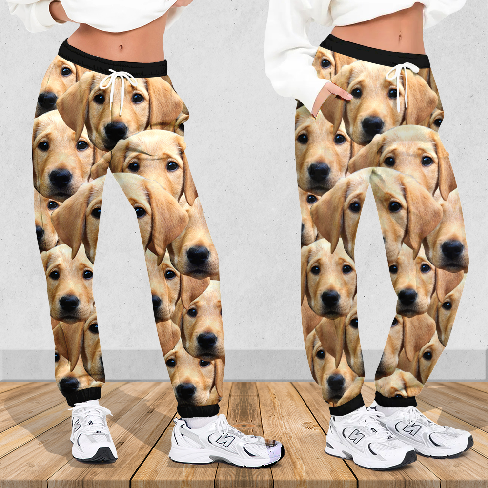 Custom Photo Dog Cat Sweatpants For Men and Women AB