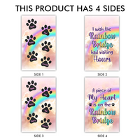 Thumbnail for Personalized Dog Cat Memorial Rainbow Bridge Lantern, Sympathy Gift For Pet Lovers JonxiFon