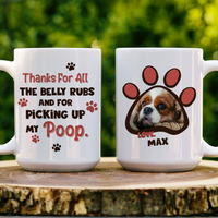 Thumbnail for Thanks For All The Belly Rubs - Dog Coffee Mug AO