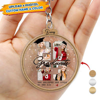 Thumbnail for Personalized Photo Graduate 2023 Acrylic Keychain, Graduation Keepsake Gift JonxiFon