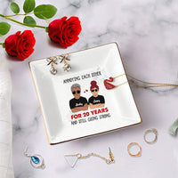 Thumbnail for Annoying Each Other Personalized Love Couple Ring Dish, Tray Gift For Husband And Wife CHI-THUY