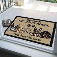 Thumbnail for Welcome To Dog's House Doormat, Dog Lover Gift AB
