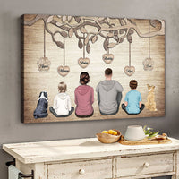 Thumbnail for Personalized Family Tree Poster/Canvas, Decor Gift For Family CHI-THUY