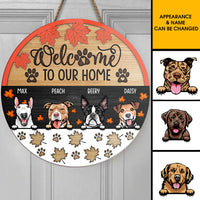 Thumbnail for Welcome Hope You Like Dogs Door Sign, DIY Gift For Pet Lovers Z