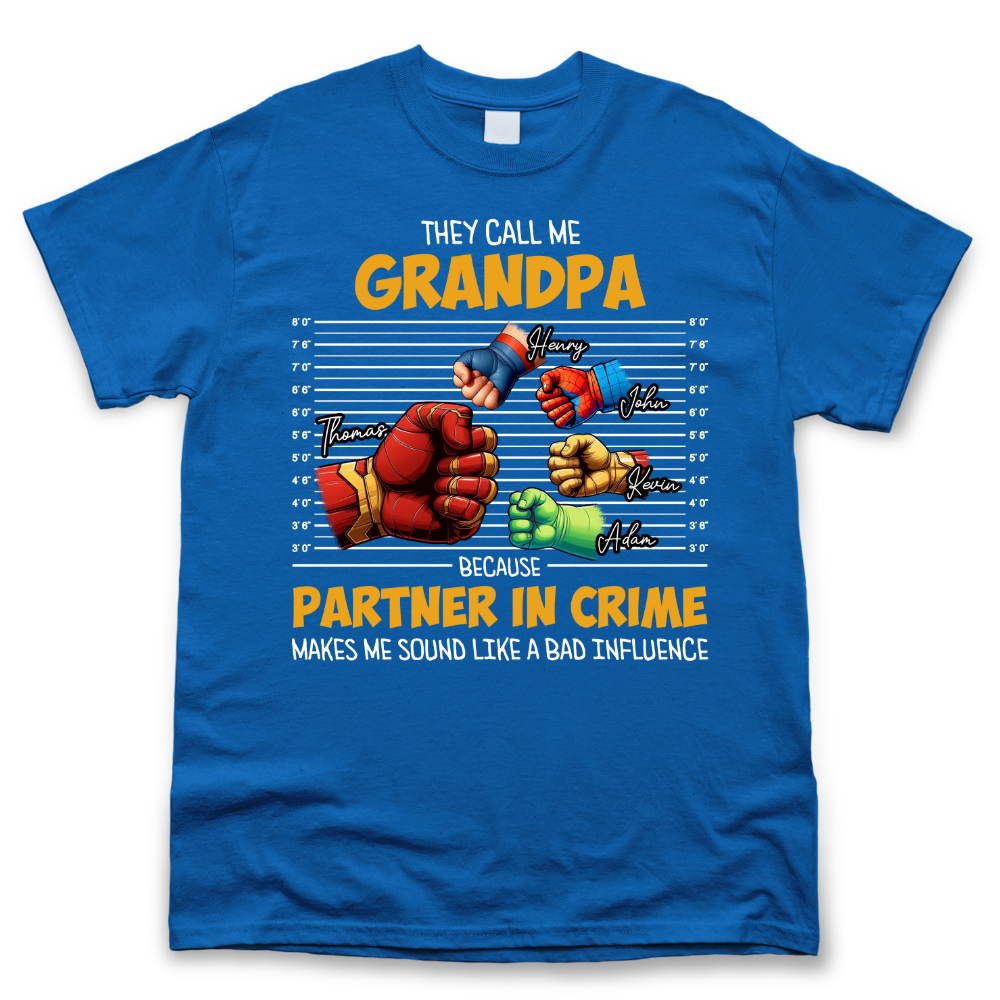 Personalized T-shirt - Father's Day Gift - Partners In Crime Merchize