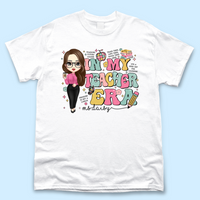 Thumbnail for Personalized In My Teacher Era Retro T-shirt - Teacher Gift Merchize