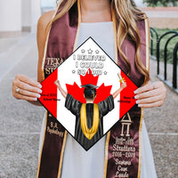 Thumbnail for Custom National Flag Graduation Cap Topper, Graduation Keepsake Gift