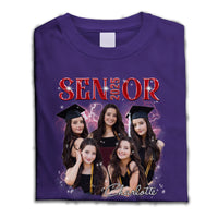 Thumbnail for Personalized T-shirt - Gift For Graduates - Retro 90s Senior 2025 Keepsake Gift Merchize