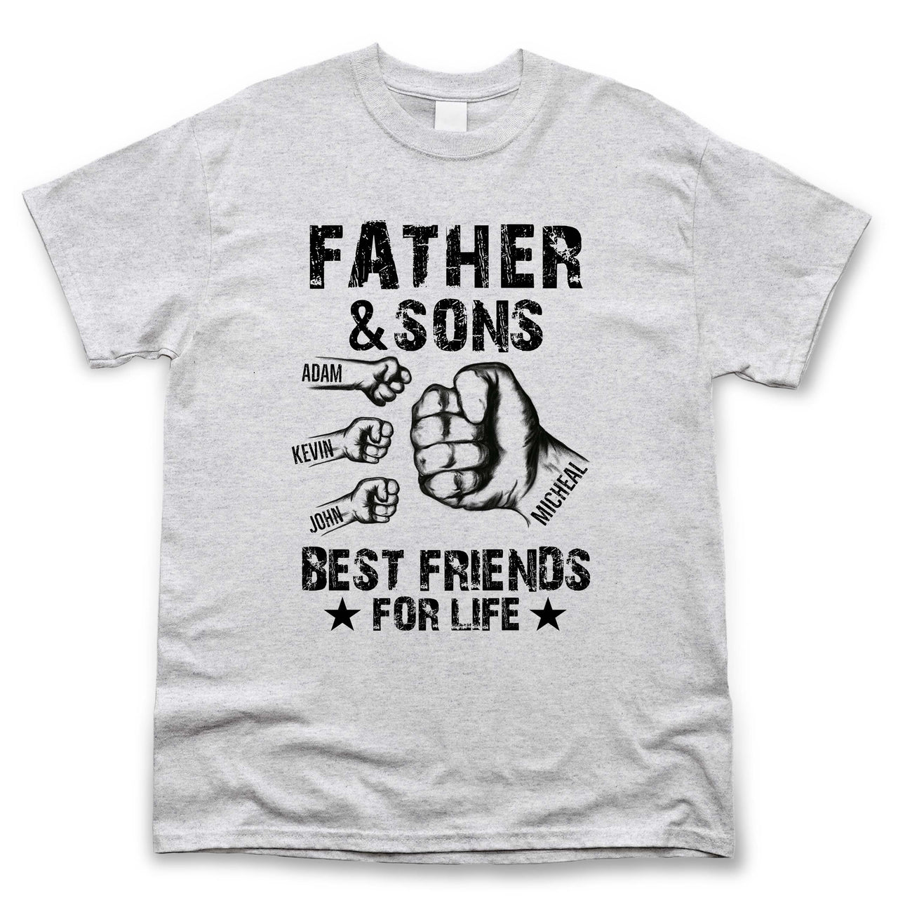 Father And Daughter Best Friends For Life - Personalized Shirt Merchize