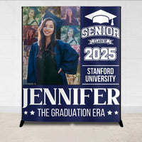 Thumbnail for Custom The Graduation Era Class Of 2025 Backdrop, Graduation Party Decorations FC