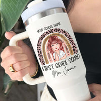 Thumbnail for Personalized Teach Them, Love Them, Watch Them Grow Teacher Squad 40oz Tumbler - Gift For Teacher FC