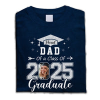 Thumbnail for Personalized Proud Family Of A 2025 Senior Photo T-shirt, Hoodie, Family Graduation Gift