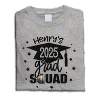 Thumbnail for Custom Name’s Grad Squad Graduation 2025 Shirts, Graduation Gift