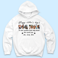 Thumbnail for Happy mother's day Dog Mom Personalized 2D shirt, Gift for Dog mom Merchize