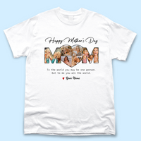 Thumbnail for Custom Happy Mother's Day Mom Photo Collage Light Shirts, Gift For Mom/Grandma Merchize