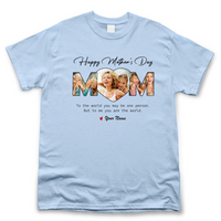 Thumbnail for Custom Happy Mother's Day Mom Photo Collage Light Shirts, Gift For Mom/Grandma Merchize