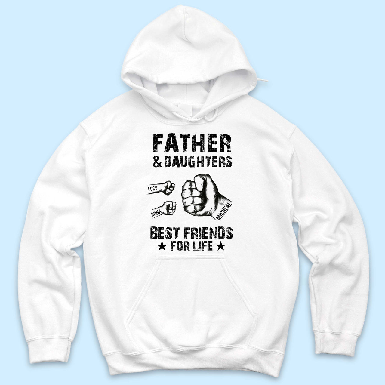 Father And Daughter Best Friends For Life - Personalized Shirt Merchize