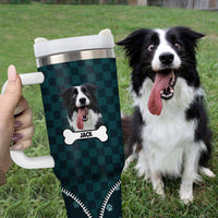 Thumbnail for Personalized Photo Just A Girl Who Loves Dogs 40oz Tumbler - Gift For Dog Lovers FC