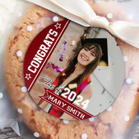 Thumbnail for Personalized Graduation Candy Stickers - Congrats Class Of 2024 Graduation Labels & Party Supply FC