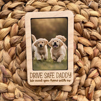 Thumbnail for Personalized Pet Photo Frame Car Visor Clip - Father's Day Gift For Dog Lovers FC