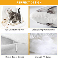 Thumbnail for Custom Shape Plush Pillow Case - Gift For Dog Cat Lovers - Cute Pet Photo Pillow Cushions AC