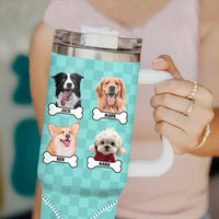 Thumbnail for Personalized Photo Just A Girl Who Loves Dogs 40oz Tumbler - Gift For Dog Lovers FC