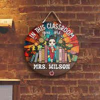 Thumbnail for Personalized In This Classroom Stained Glass Welcome  Sign - Back To School FC