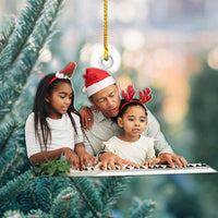 Thumbnail for Personalized Acrylic Ornament - Christmas Gift For Teacher - Music Teacher Photo AC