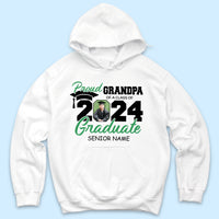Thumbnail for Custom Proud Dad/Mom Of A 2024 Graduate Shirt, Graduation Gift Merchize