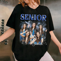 Thumbnail for Personalized T-shirt - Gift For Graduates - Retro 90s Senior 2024 Keepsake Gift Merchize