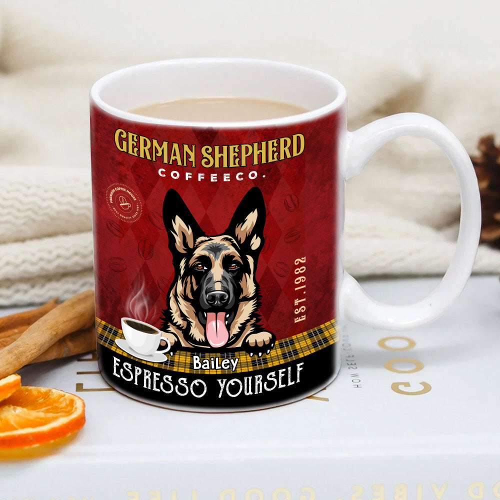 Dog Espresso yourself Personalized Mug, Gift for Dog Lovers AO