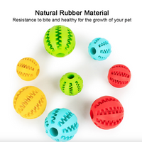 Thumbnail for Interactive Rubber Pet Dog Toy Balls for Small and Large Dogs, Dog Toy JonxiFon