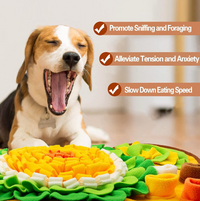 Thumbnail for Innovative Pet Sniffing Mat: Energizing Treasure Hunt and Slow Feeding Blanket for Indoor Dog Walking JonxiFon