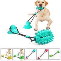 Thumbnail for Molar Suction Cup Dog Toy with Drawstring Ball Leakage, Dog Toy JonxiFon