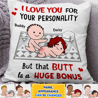 Thumbnail for I Love You For Your Pesonality Personalized Pillow,Gift For Couple AD