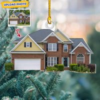 Thumbnail for Personalized Acrylic Ornament - Gift For Family - Upload House Photo AC