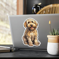 Thumbnail for Personalized Pet Face And Body Photo Water-Resistant Stickers Sheet, Pet Lovers Decor and Craft Gift JonxiFon