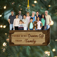 Thumbnail for Personalized Acrylic Ornament - Gift For Family - Upload Photo There Is No Greater Gift Than Family AC