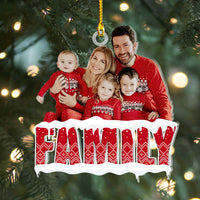 Thumbnail for Personalized Acrylic Ornament - Gift For Family - Photo Family Is A Gift AC