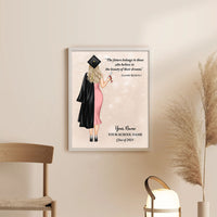 Thumbnail for Custom Class Of 2025 Graduation Picture Frame, Graduation Gift, Gift For Her/Him