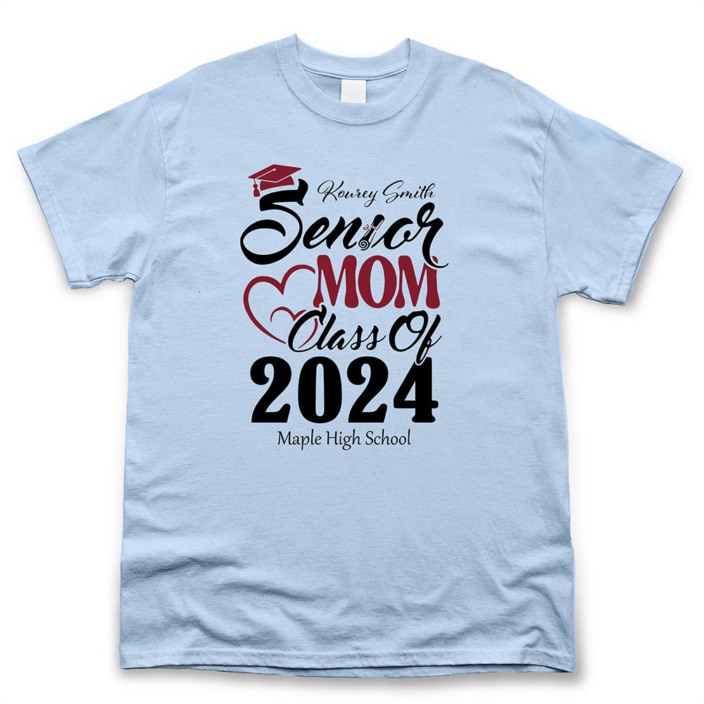 Personalized Senior Mom Dad Class Of 2023 Shirt Merchize