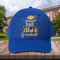 Thumbnail for Custom 2024 Photo Proud Mom Dad Graduate Baseball Cap, Graduation Gift