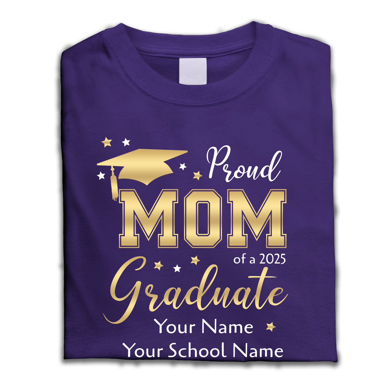 Custom Senior 2025 & Proud Family Graduation Shirts, Graduation Gift