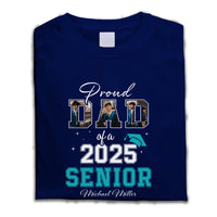 Thumbnail for Custom Photos 2025 Senior Graduation Shirt, Graduation Gift Merchize