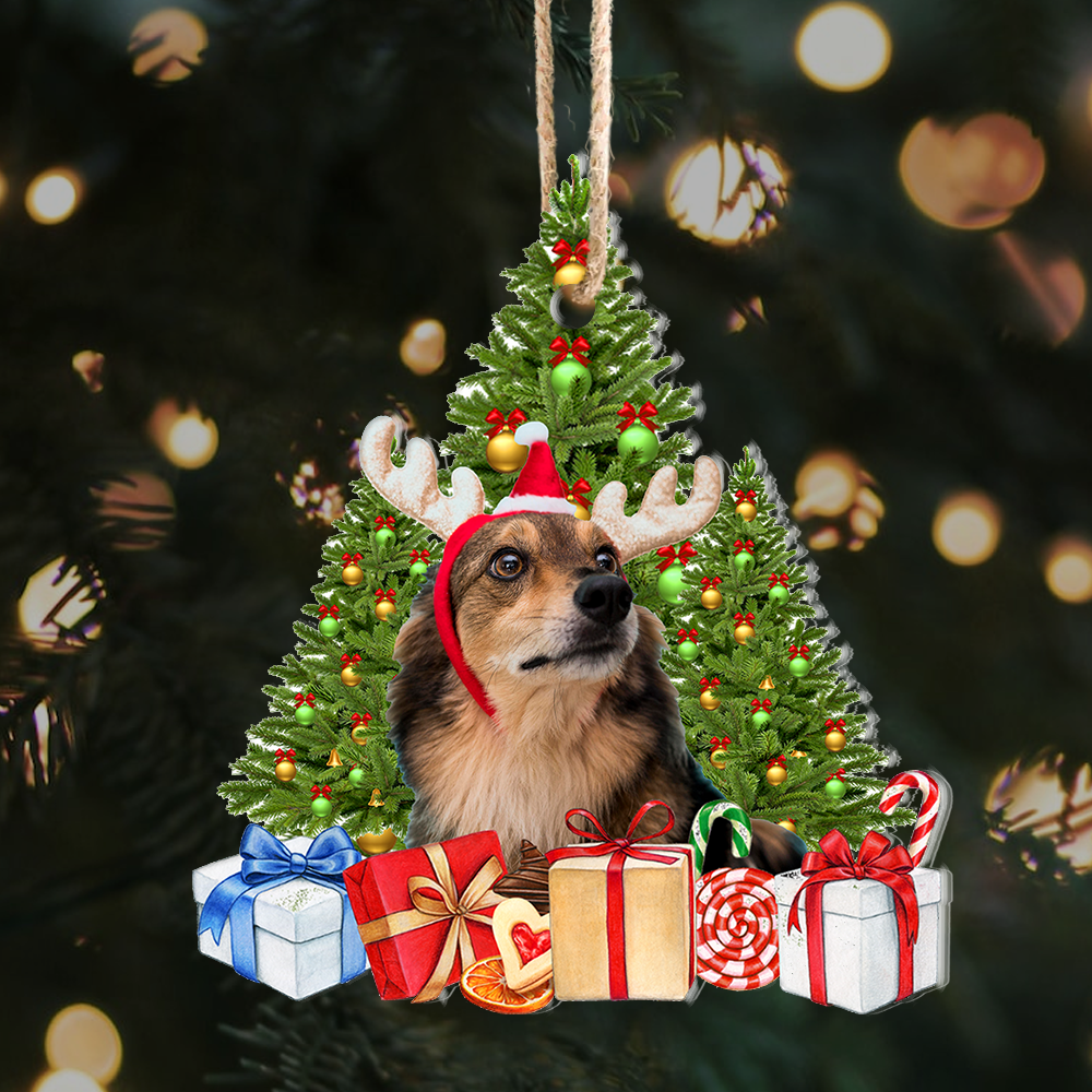 Personalized Acrylic Ornament - Christmas Gift For Pet Lovers - Upload Pet Photo Christmas Tree AC