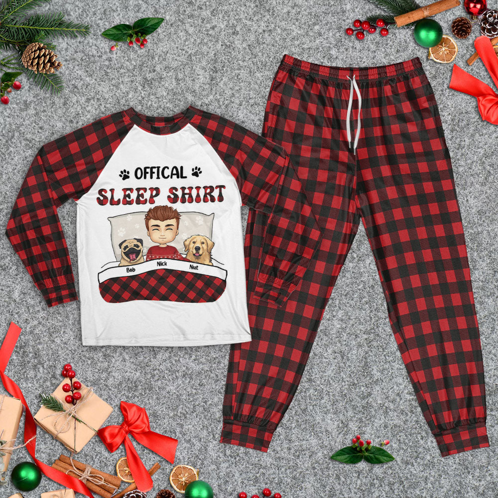 Personalized Raglan Pajamas Set - Christmas Gift For  Lovers - Official Sleepshirt Merchize